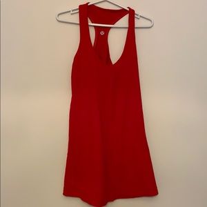 Red tank top / Lululemon